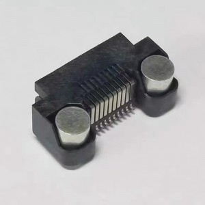 Bán buôn SAMTEC-ERF8-013-01-S-D-RA-L-Tr.8MM Khoảng cách gấp đôi lên đến ổ cắm đầunối dây 26 POS R/A SMD Gold Tùy chỉnh